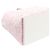 Dior Borsa Tote in Tweed Rosa Medio e Cannage Bianco a Spalla - vista 6