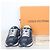 Louis Vuitton Sneakers Damier Runaway Navy Blu - vista 2