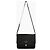 Prada Borsa a tracolla quadrata in nylon rafia e pelle Saffiano - vista 6