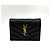 Saint Laurent Monogram Matelassé Compact Wallet Schwarz - Ansicht 16
