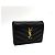 Saint Laurent Monogram Matelassé Compact Wallet Schwarz - Ansicht 4