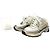 Chanel Sneakers laminate con logo CC D'oro