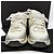 Chanel Sneakers laminate con logo CC D'oro - vista 11