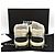Chanel Sneakers laminate con logo CC D'oro - vista 7