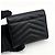 Saint Laurent Portafoglio Compatto Monogram Matelassé Nero - vista 6