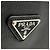 Prada Clutch Saffiano Triangle Logo Nero - vista 18
