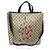 Gucci Tote GG Supreme Canvas Kingsnake Marrone