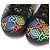 Gucci High-Top-Sneaker für Herren aus schwarzem GG Supreme Canvas Psychedelic Ace - Ansicht 6