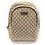 Gucci GG Supreme Jacquard Canvas Rucksack Braun