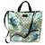 Gucci Tote GG Supreme Canvas Bloom Print Marrone