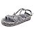 Chanel Damen-Sandalen mit CC Logo Seilriemen Saison - Ansicht 2