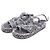 Chanel Damen-Sandalen mit CC Logo Seilriemen Saison - Ansicht 3