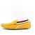 Tod's Mocassini da guida da uomo in scamosciato giallo