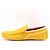 Tod's Mocassini da guida da uomo in scamosciato giallo - vista 4