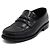 Louis Vuitton Mocassini in pelle nera da uomo Nero - vista 2