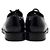 Jimmy Choo Mocassini Oxford stringati con borchie in vernice nera Nero - vista 6