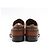 Louis Vuitton Mocassini Oxford in pelle marrone da donna - vista 6