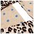 Louis Vuitton Cachecol Snood de seda com estampa de leopardo e bolinhas - vista 2