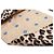 Louis Vuitton Cachecol Snood de seda com estampa de leopardo e bolinhas - vista 3