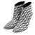 Jimmy Choo Stivaletti da donna con perle e logo Multicolore - Ansicht 3