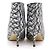 Jimmy Choo Stivaletti da donna con perle e logo Multicolore - Ansicht 5