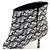 Jimmy Choo Stivaletti da donna con perle e logo Multicolore - Ansicht 8