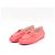 Chanel Mocassini CC in vernice rosa da donna - vista 3