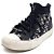 Baskets plateforme Walk'n'Dior Oblique Deep Blue pour femme - vue 2
