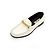 Gucci Mocassini da donna in pelle bianca con catena Bianco - vista 2