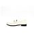 Gucci Mocassini da donna in pelle bianca con catena Bianco - vista 4