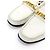 Gucci Mocassini da donna in pelle bianca con catena Bianco - vista 5