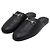 Gucci Mule da donna in pelle nera con mors GG - vista 3