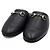 Gucci Mule da donna in pelle nera con mors GG - vista 5