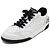 Chanel Sneakers bianche con lacci da uomo Rosso - vista 2