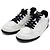 Chanel Sneakers bianche con lacci da uomo Rosso - vista 3