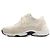 Chanel Sneakers in tweed bianco e scamosciato con logo CC da donna - vista 4