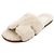 Hermès Sandali Izmir in shearling Ciabatte da uomo Arancione - vista 2