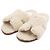 Hermès Sandali Izmir in shearling Ciabatte da uomo Arancione - vista 3