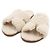 Hermès Sandali Izmir in shearling Ciabatte da uomo Arancione - vista 5