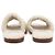 Hermès Sandali Izmir in shearling Ciabatte da uomo Arancione - vista 6