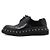 Louis Vuitton Black Monogram Stud Derby Shoes
