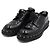 Louis Vuitton Black Monogram Stud Derby Shoes - view 3