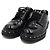 Louis Vuitton Black Monogram Stud Derby Shoes - view 5