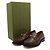 Gucci Mocasines para hombre en cuero marrón con hebilla horsebit - vista 8