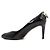 Louis Vuitton Dekorative High-Heel-Pumps Schwarz - Ansicht 4