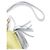 Hermès Charm per borsa Pegasus Medallion MM Rodeo Blu Giallo Bourgeon Swift D'oro - vista 3