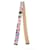 Chanel Sciarpa in seta con stampe multiple Season Arancione  - vista 1