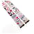 Chanel Sciarpa in seta con stampe multiple Season Arancione  - vista 5