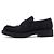 Prada Mocassini da uomo Black Crystal Chocolate Nero