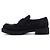 Prada Mocassini da uomo Black Crystal Chocolate Nero - vista 4